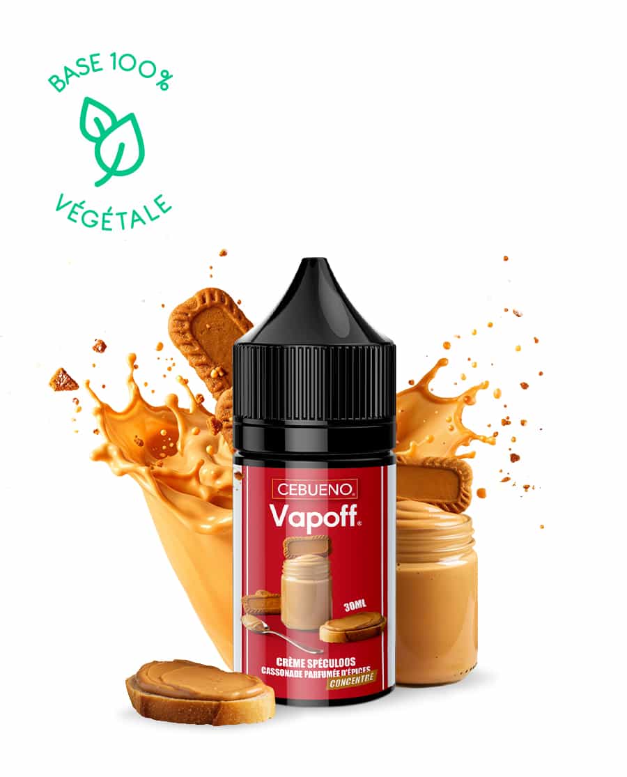 Arôme Concentré DIY Pâte à Tartiner de Spéculoos – Vapoff 30ml – Cebueno Arôme Concentré DIY Pâte à Tartiner de Spéculoos – Vapoff 30ml – Cebueno