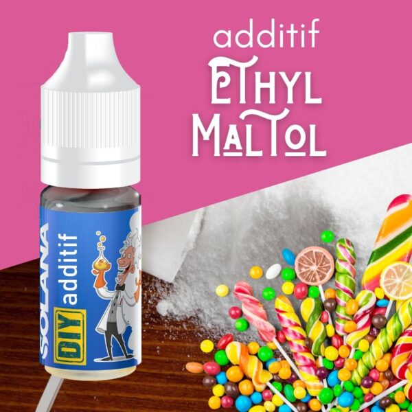 Additif DIY Ethyl Maltol 10ml – Solana