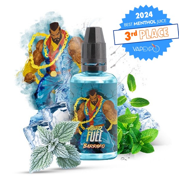 Arôme Concentré DIY Menthe Givrée – Barrako 30ml – Fighter Fuel / Maison Fuel Arôme Concentré DIY Menthe Givrée – Barrako 30ml – Fighter Fuel / Maison Fuel