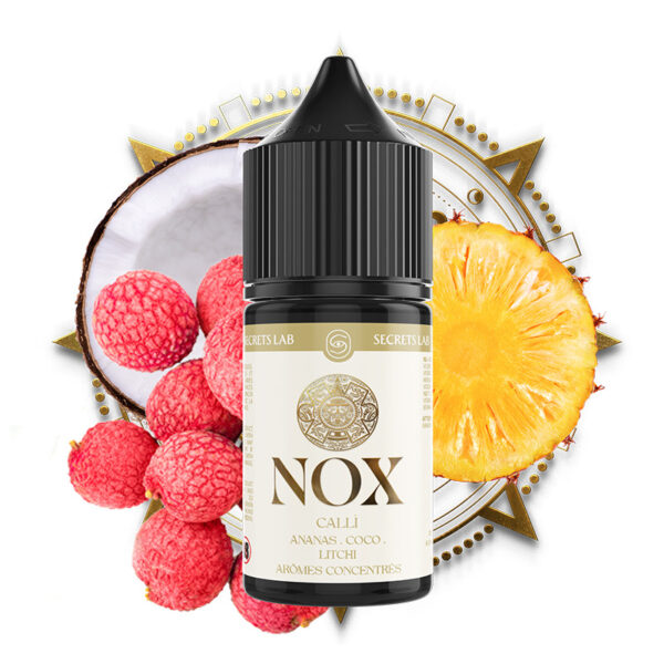 Arôme Concentré DIY Ananas, Coco & Litchi – Calli 30ml – NOX / Secret’s Lab
