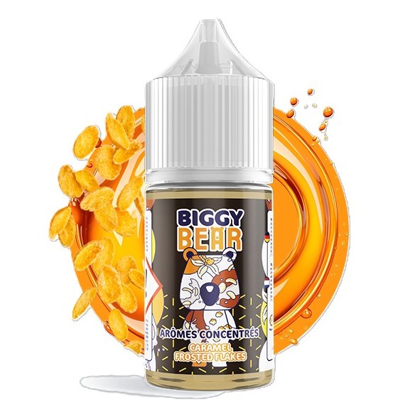 Arôme Concentré DIY Corn Flakes & Caramel – Caramel Frosted Flakes 30ml – Biggy Bear