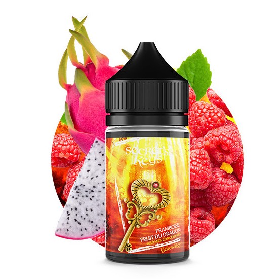 Arôme Concentré DIY Pitaya, Framboise, Citron & Cactus – Yellow Key 30ml – Secret’s Keys / Secret’s Lab