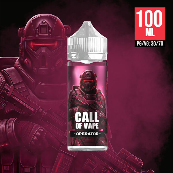 E-liquide Pêche, Grenade & Fruits Rouges – Operator 100ml – Call of Vape / Cloud Vapor