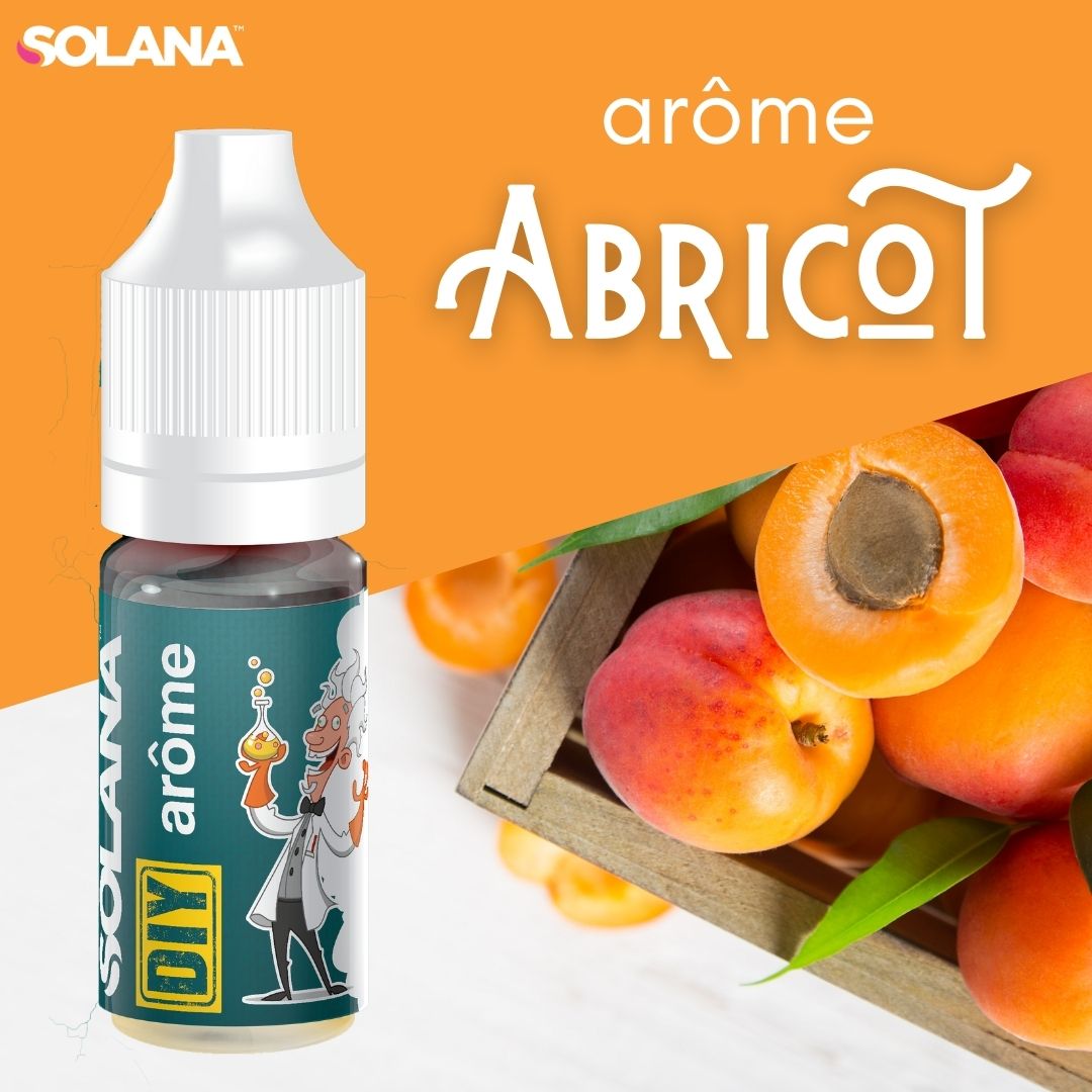 Arôme Concentré DIY Abricot 10ml – Solana Arôme Concentré DIY Abricot 10ml – Solana
