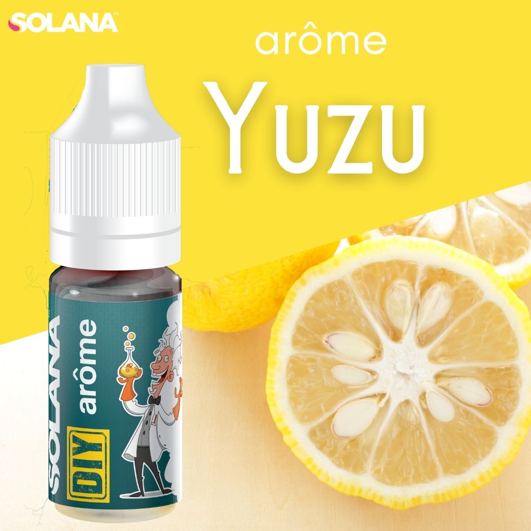 Arôme Concentré DIY Citron Yuzu 10ml – Solana Arôme Concentré DIY Citron Yuzu 10ml – Solana