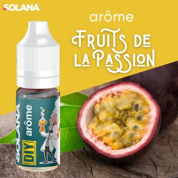 Arôme Concentré DIY Fruit de la Passion 10ml – Solana Arôme Concentré DIY Fruit de la Passion 10ml – Solana