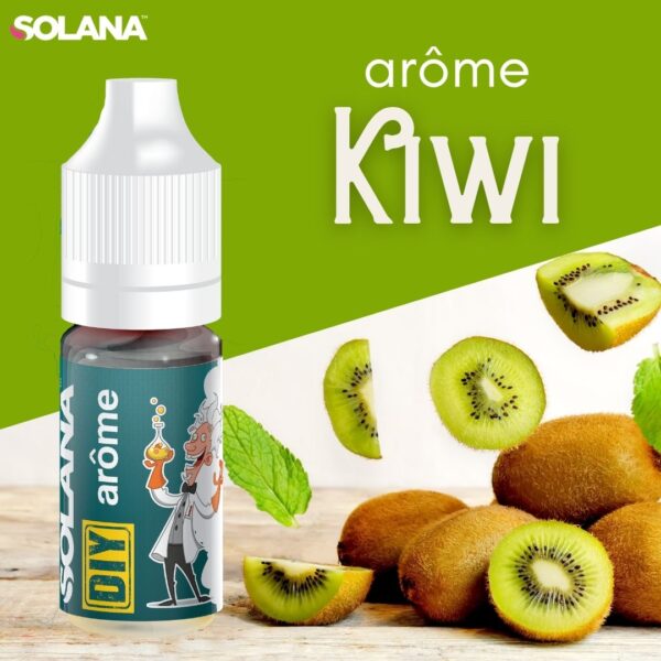 Arôme Concentré DIY Kiwi 10ml – Solana Arôme Concentré DIY Kiwi 10ml – Solana