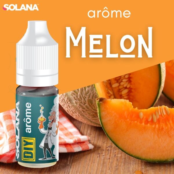 Arôme Concentré DIY Melon 10ml – Solana Arôme Concentré DIY Melon 10ml – Solana