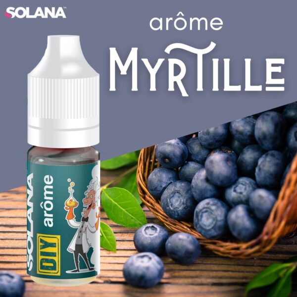 Arôme Concentré DIY Myrtille 10ml – Solana Arôme Concentré DIY Myrtille 10ml – Solana