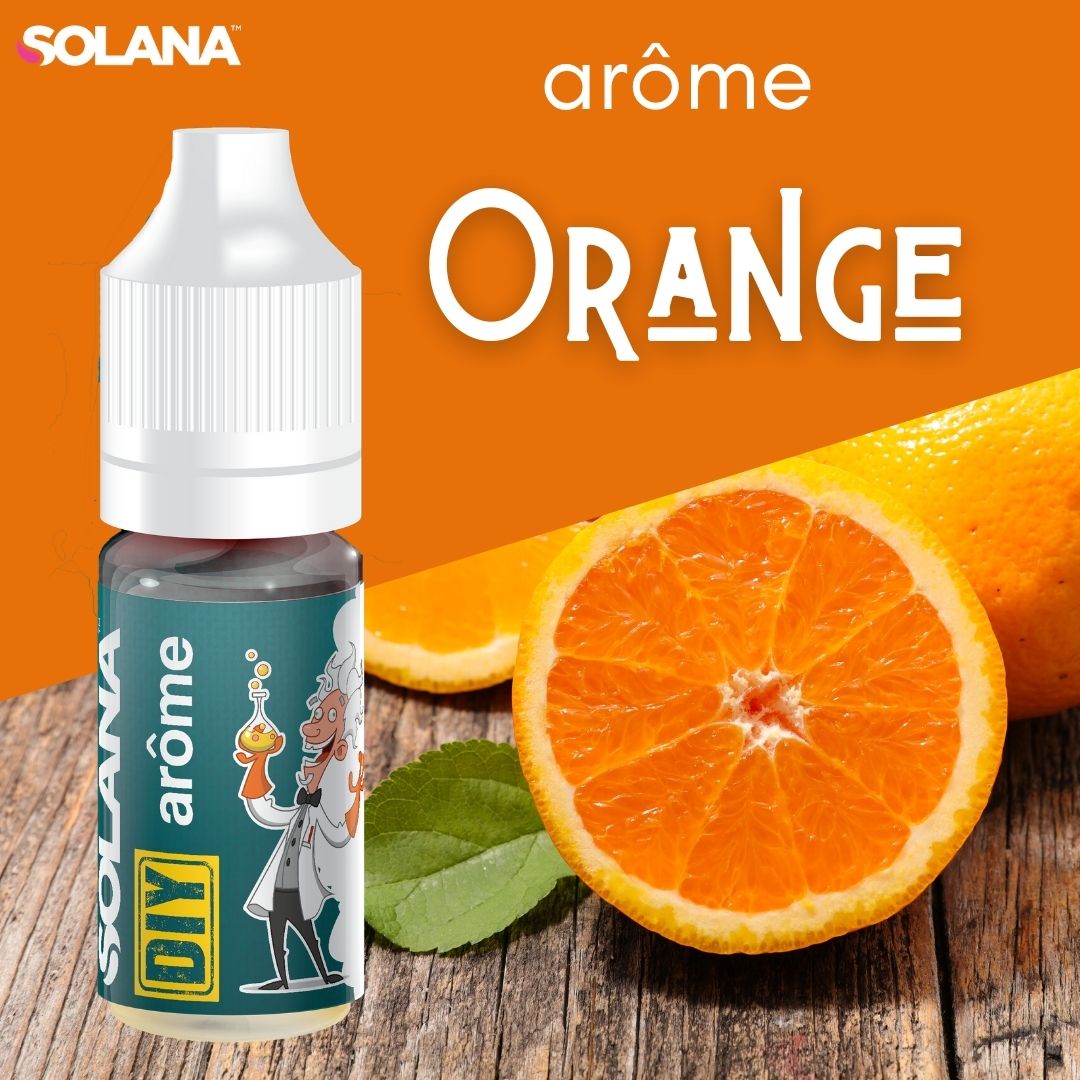 Arôme Concentré DIY Orange 10ml – Solana Arôme Concentré DIY Orange 10ml – Solana