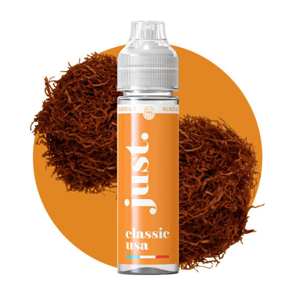 E-liquide Classic USA 50ml – Just / Secret’s LAb E-liquide Classic USA 50ml – Just / Secret’s LAb