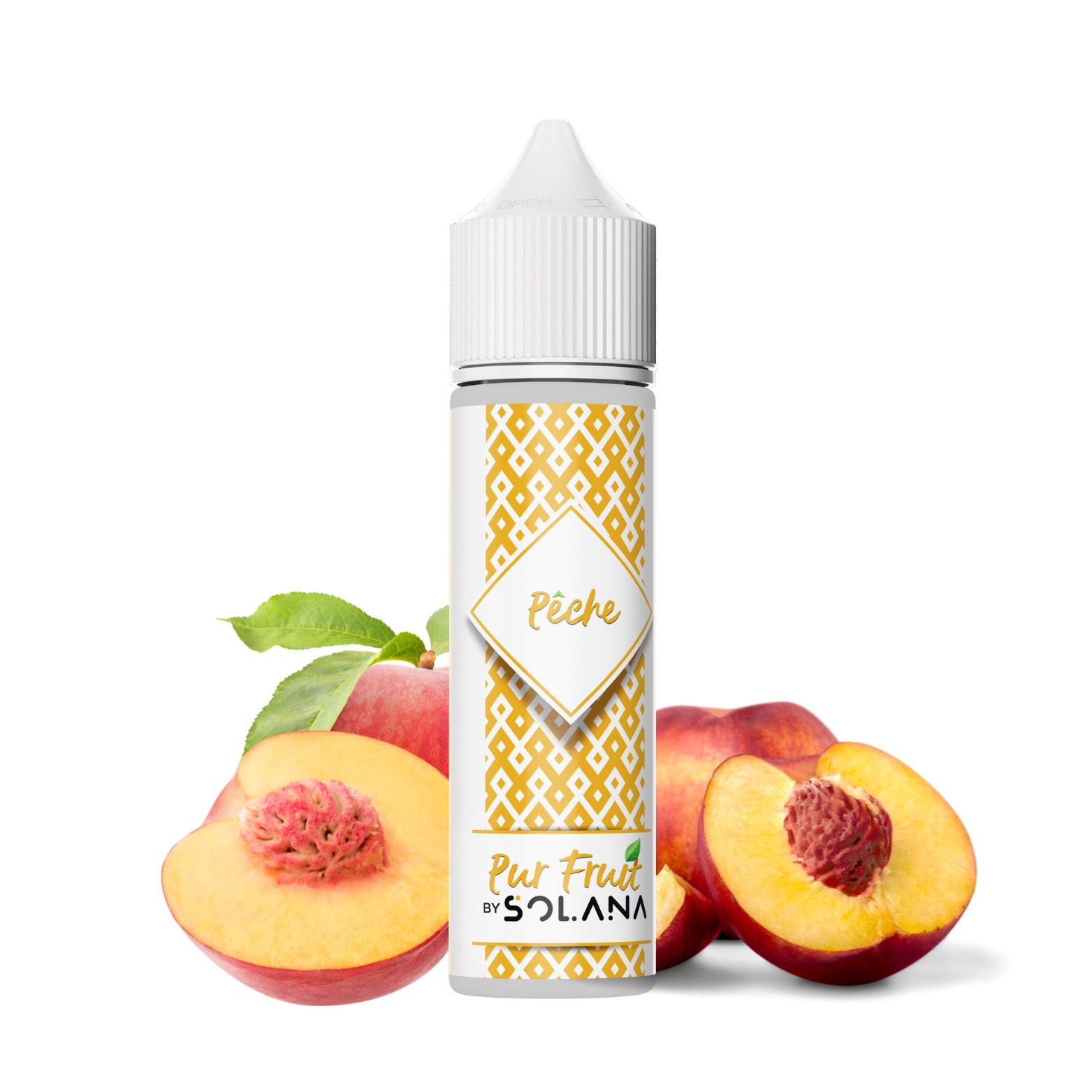 E-liquide Pêche 50ml – Pur Fruit / Solana E-liquide Pêche 50ml – Pur Fruit / Solana