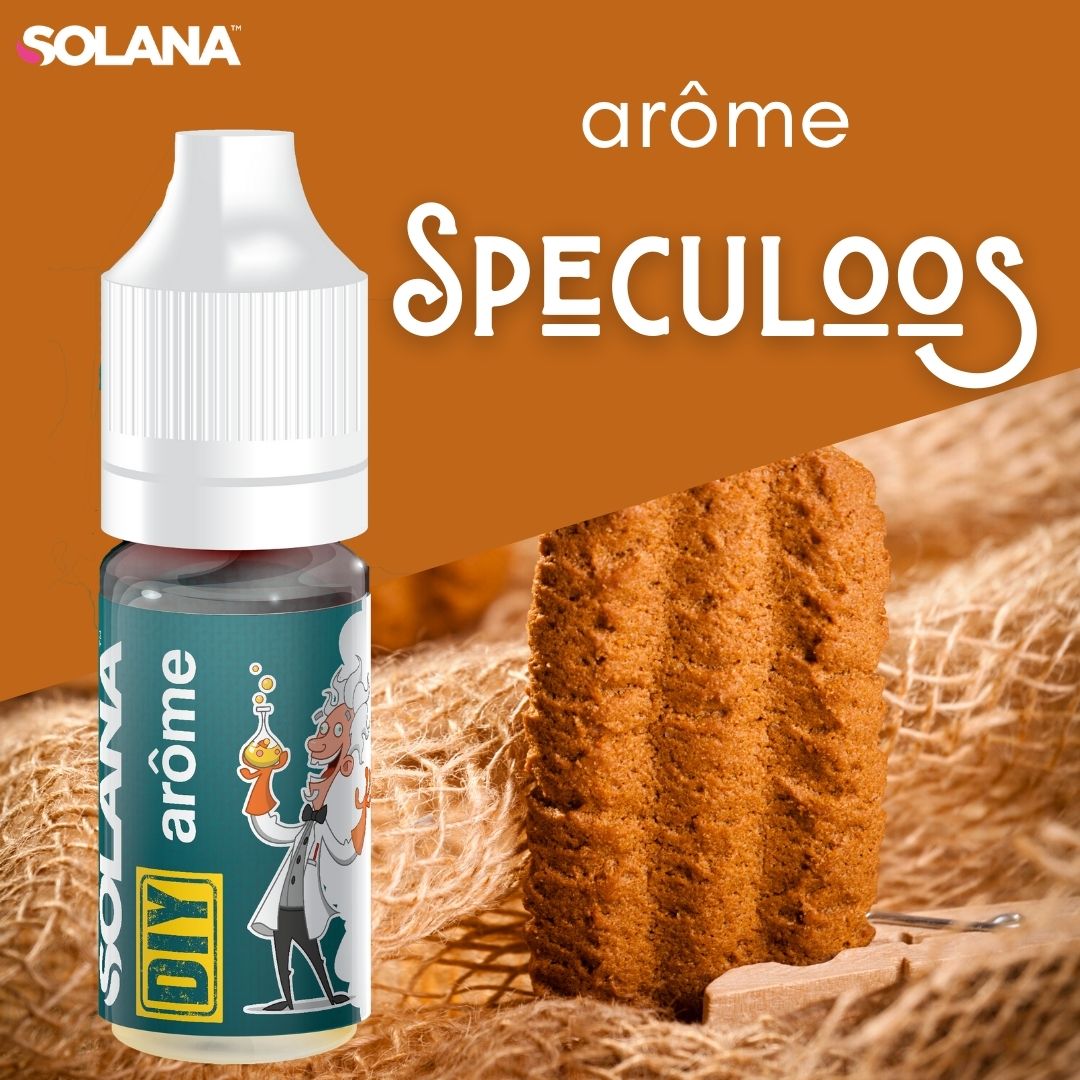 Arôme Concentré DIY Speculoos 10ml – Solana Arôme Concentré DIY Speculoos 10ml – Solana