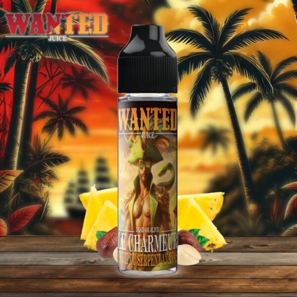 E-liquide Fruit du Serpent, Ananas & Fraîcheur – Le Charmeur 50ml – Wanted Juice E-liquide Fruit du Serpent, Ananas & Fraîcheur – Le Charmeur 50ml – Wanted Juice