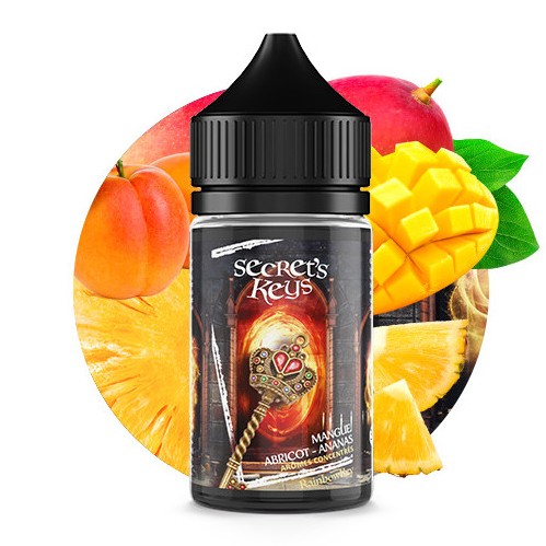 Arôme Concentré DIY Abricot, Mangue & Ananas – Rainbow Key 30ml – Secret’s Keys / Secret’s LAb Arôme Concentré DIY Abricot, Mangue & Ananas – Rainbow Key 30ml – Secret’s Keys / Secret’s LAb