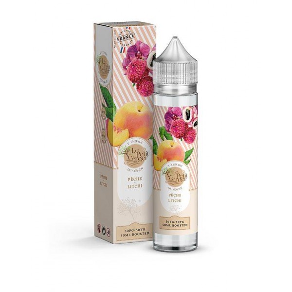E-liquide Pêche & Litchi 50 ml – Le Petit Verger / Savourea E-liquide Pêche & Litchi 50 ml – Le Petit Verger / Savourea